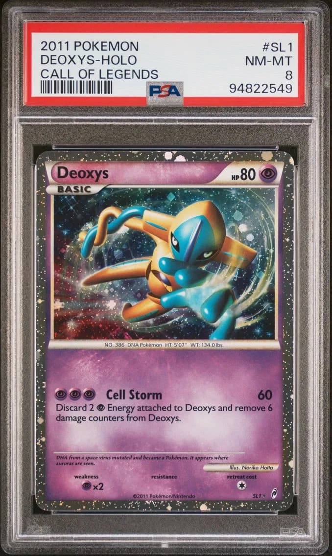 Deoxys-Holo, PSA 8