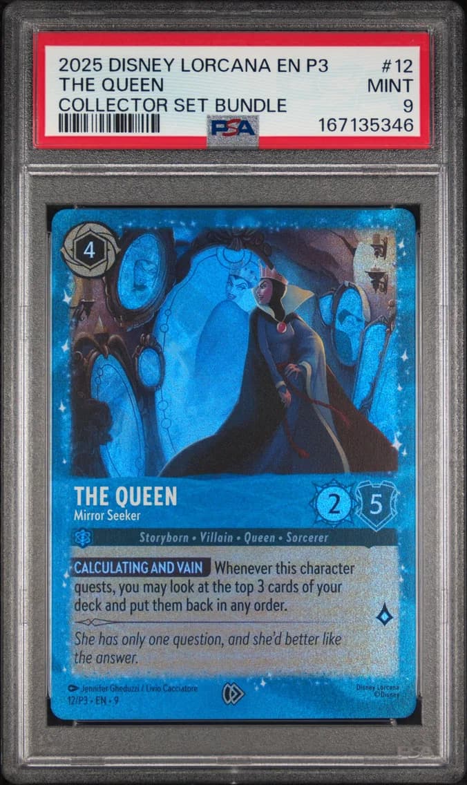 The Queen - Mirror Seeker, PSA 9
