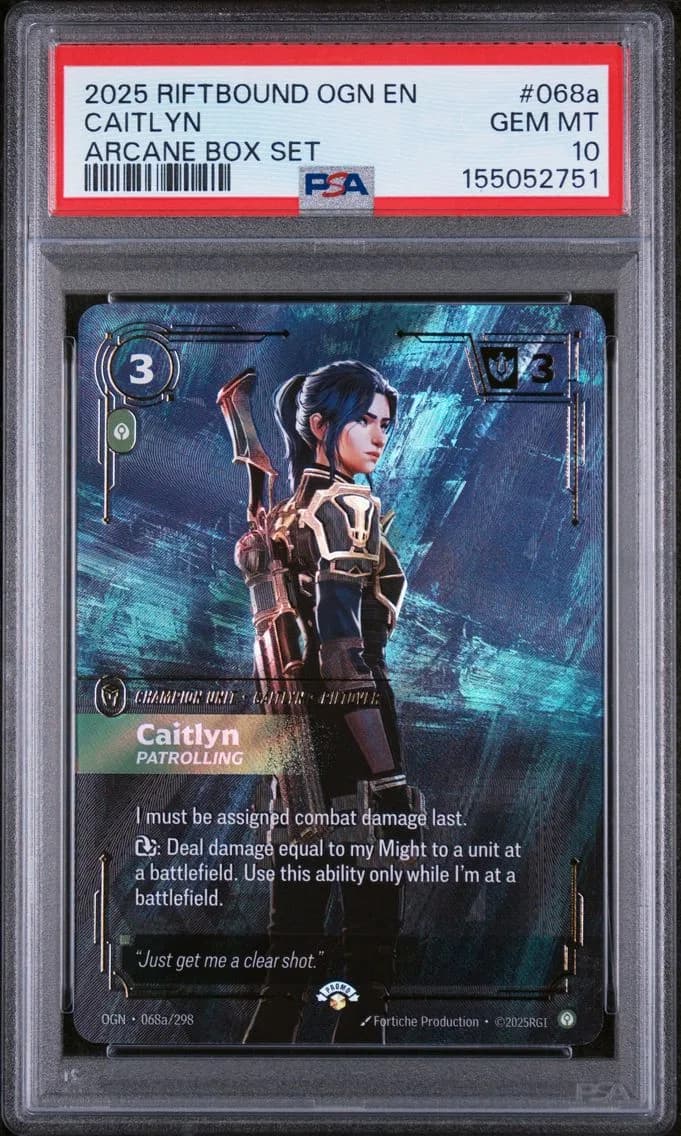 Caitlyn - Patrolling, PSA 10