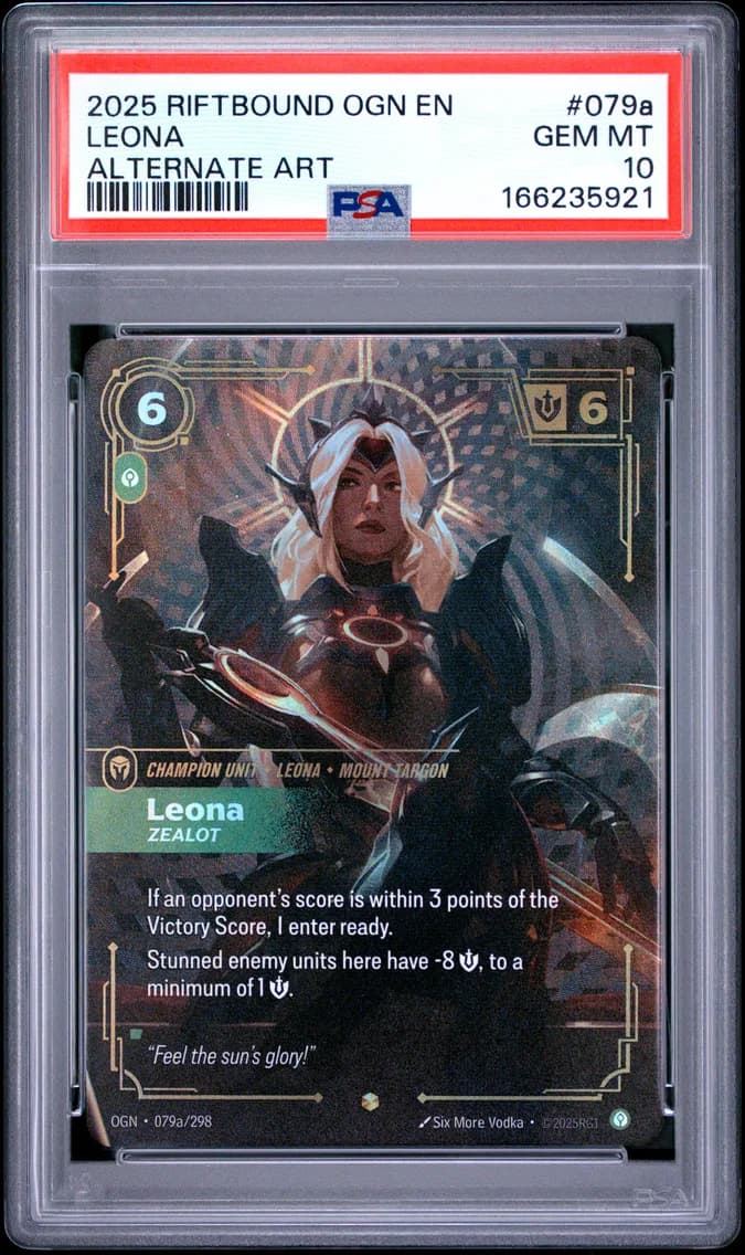 Leona - Zealot, PSA 10