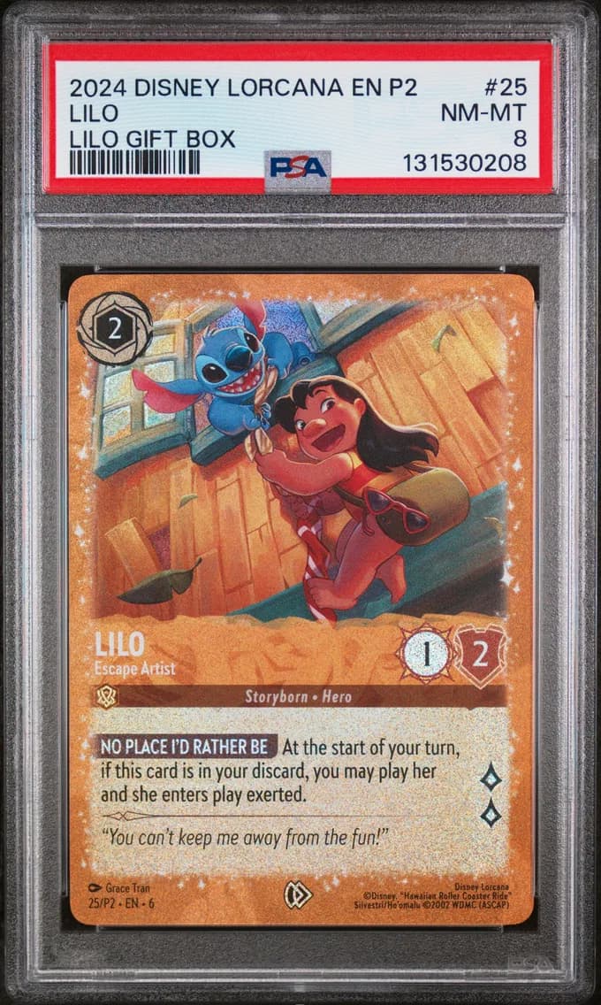 Lilo - Escape Artist, PSA 8