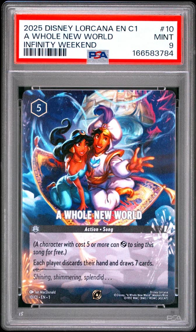A Whole New World, PSA 9