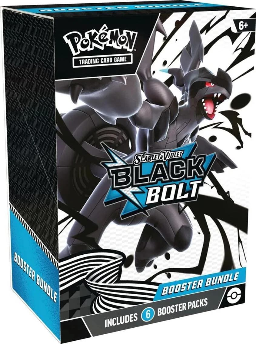 Pokemon TCG Scarlet & Violet 10.5 Black Bolt Booster Bundle, 