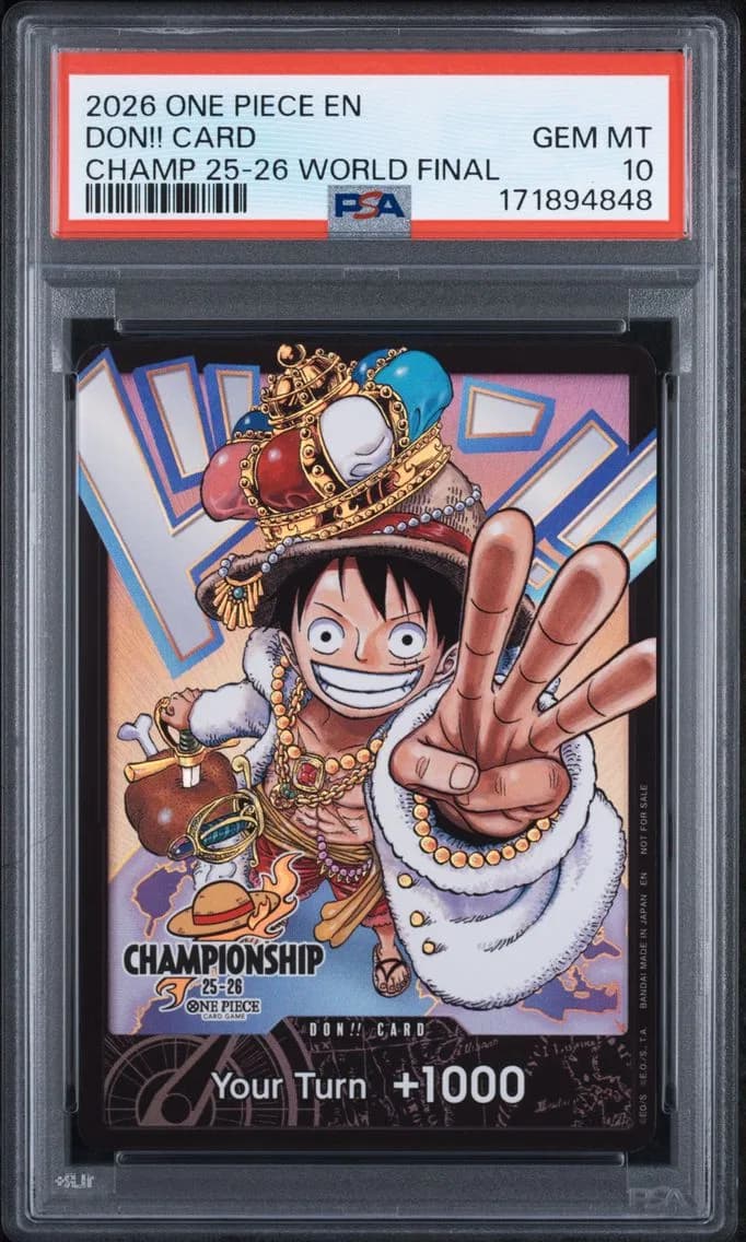 Don!! Card, PSA 10
