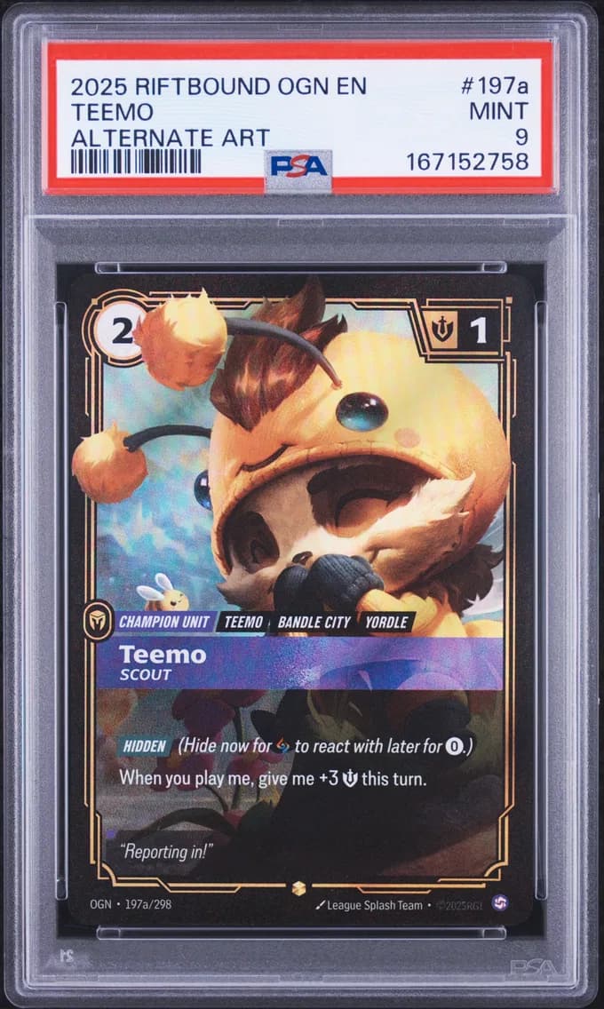 Teemo - Scout, PSA 9