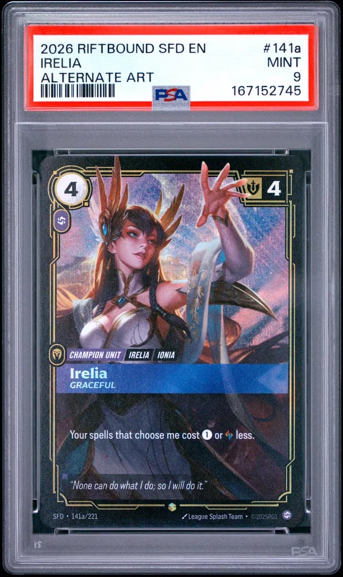 Irelia - Graceful, PSA 9