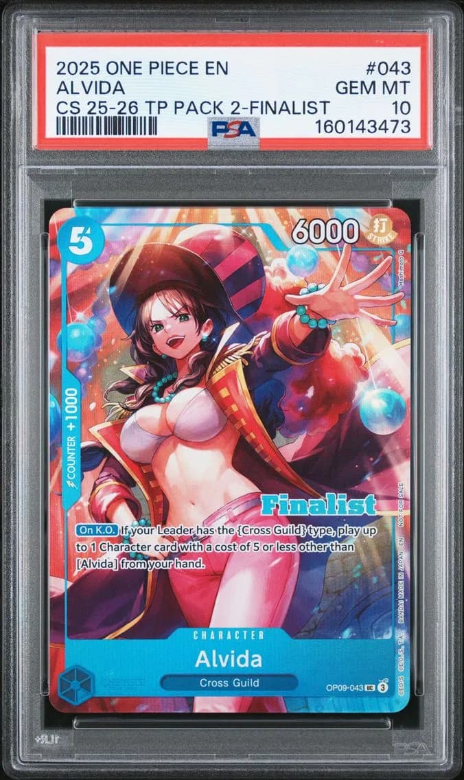 Alvida, PSA 10