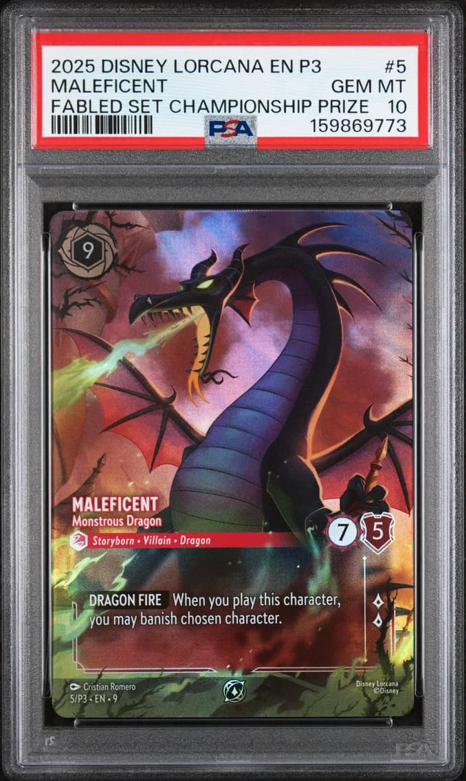 Maleficent - Monstrous Dragon, PSA 10