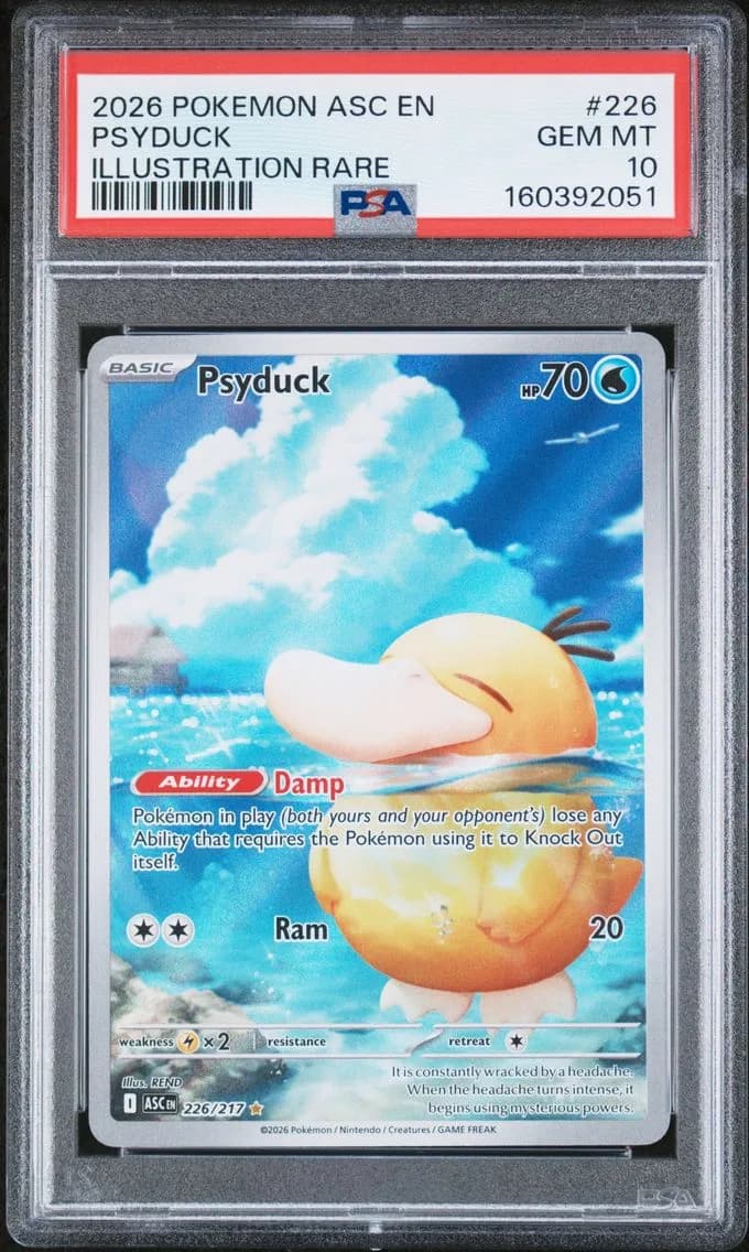 Psyduck, PSA 10