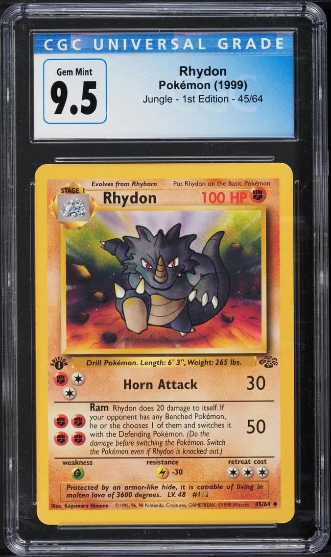 Rhydon 1st Edition, CGC 10