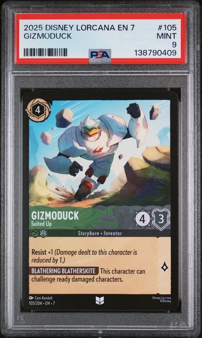 Gizmoduck - Suited Up, PSA 9