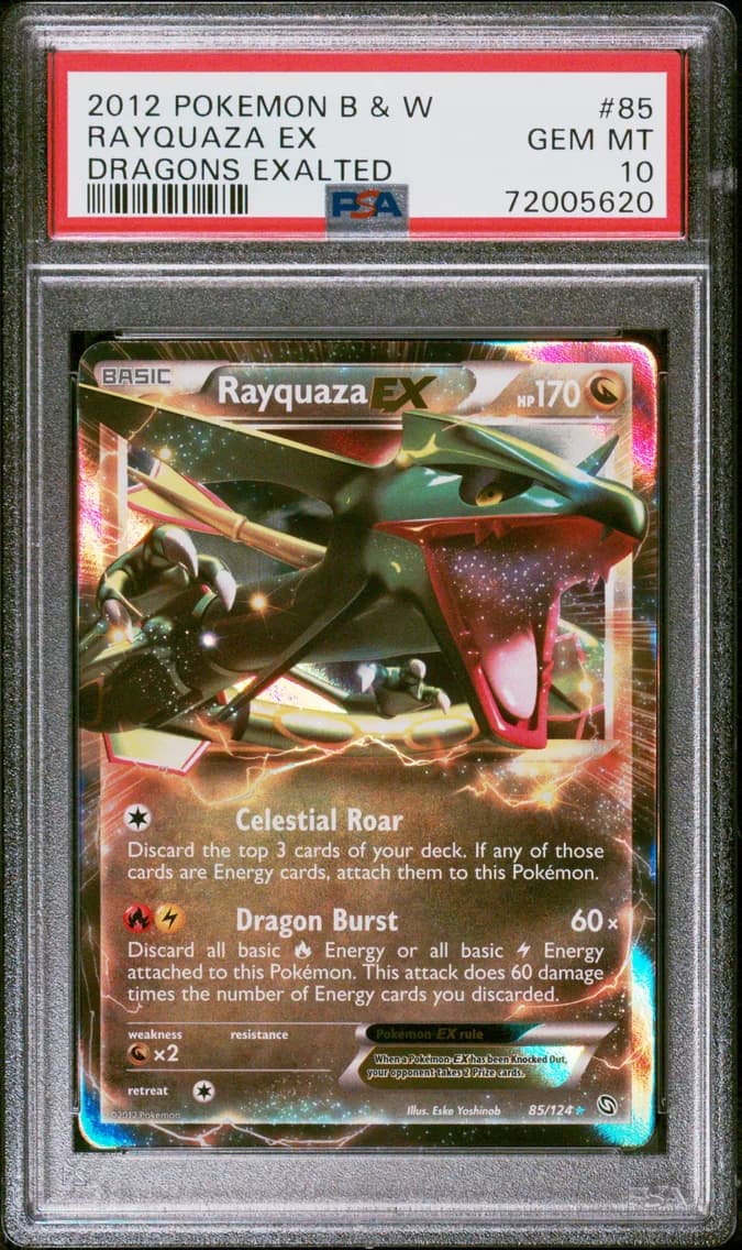 Rayquaza EX, PSA 10