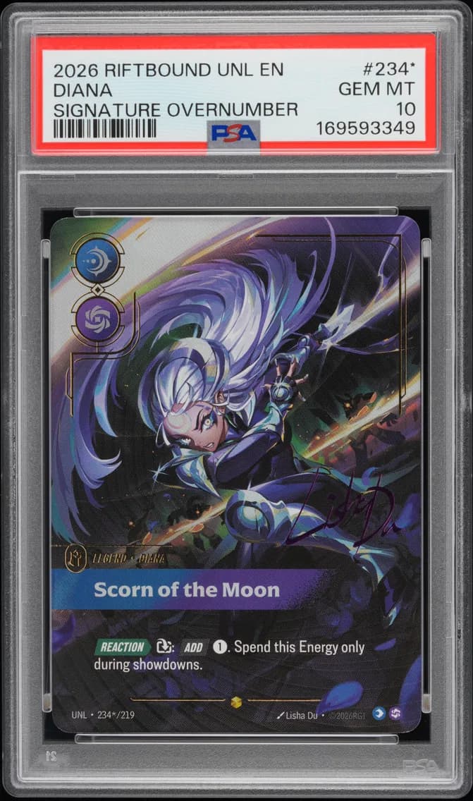 Diana - Scorn of the Moon, PSA 10