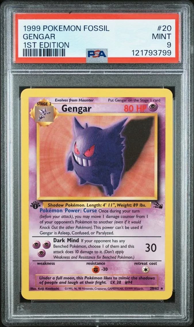 GENGAR, PSA 9