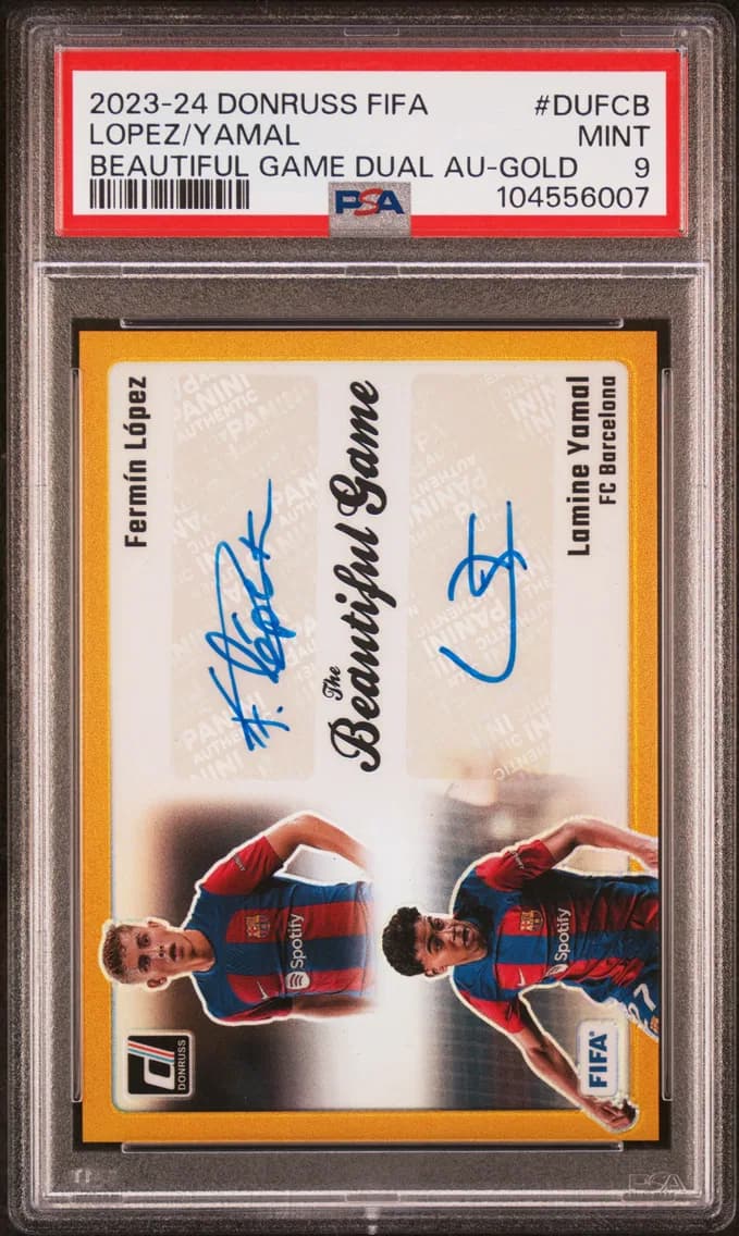 Fermin Lopez/Lamine Yamal, PSA 9