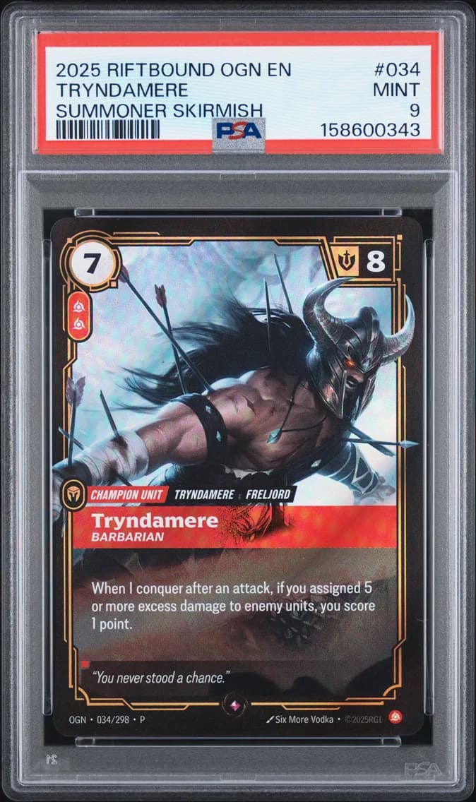 Tryndamere - Barbarian, PSA 9