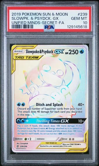 Slowpoke & Psyduck GX