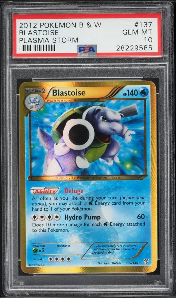 Blastoise, PSA 10