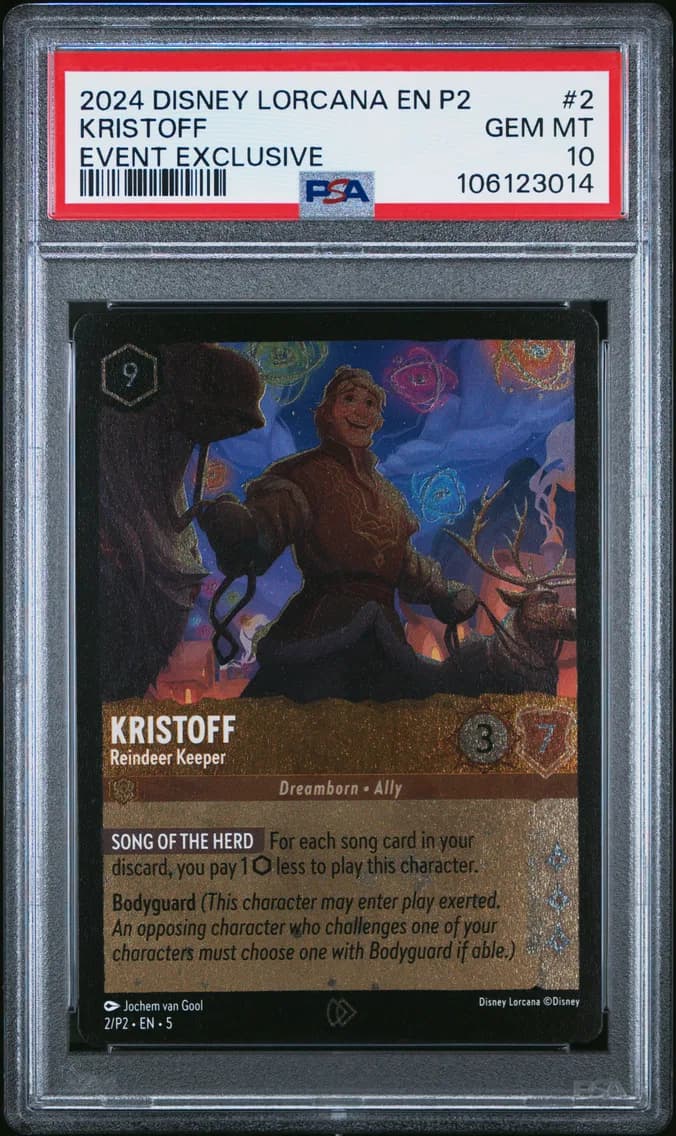 Kristoff - Reindeer Keeper, PSA 10