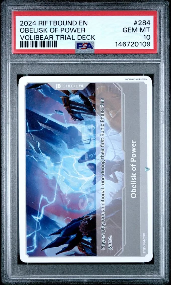 OBELISK OF POWER, PSA 10