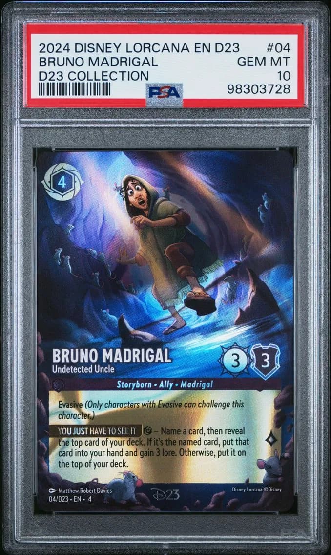 Bruno Madrigal - Undetected Uncle, PSA 10