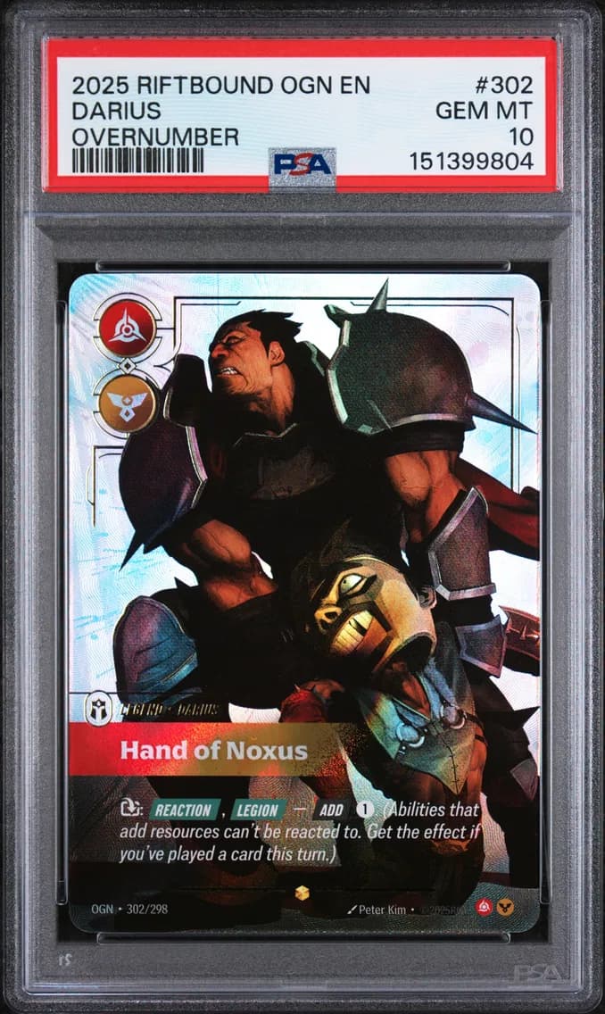 Darius - Hand of Noxus, PSA 10