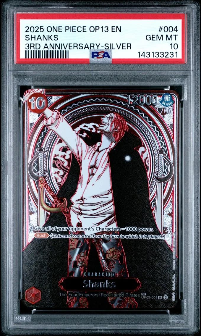 Shanks, PSA 10