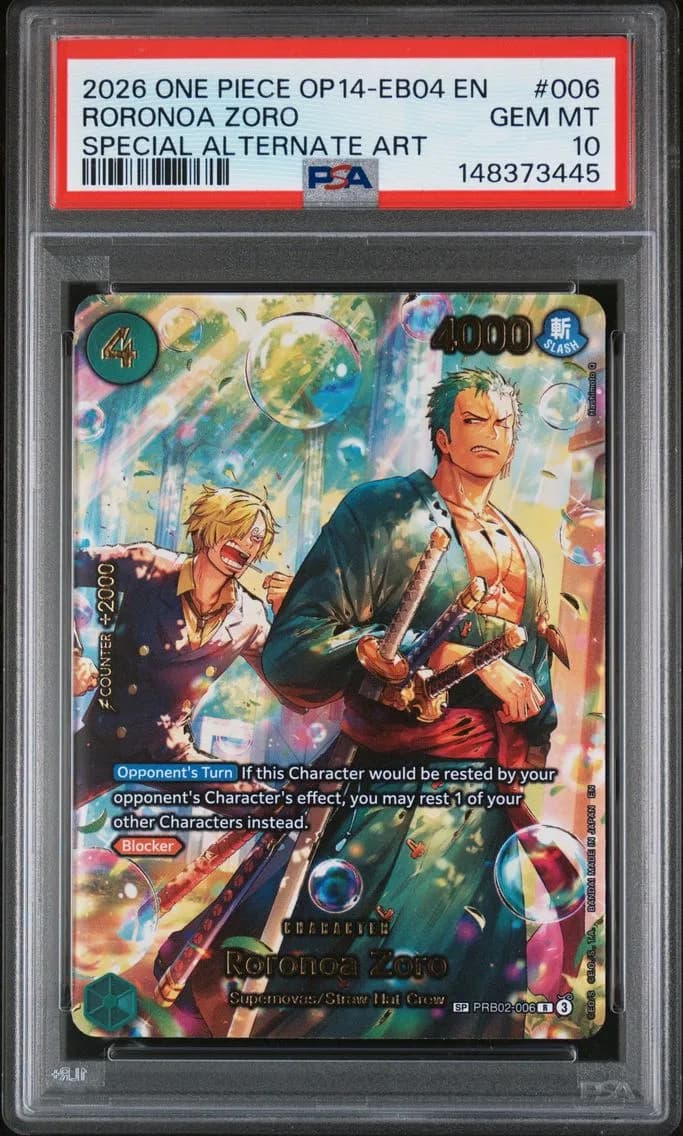Roronoa Zoro, PSA 10