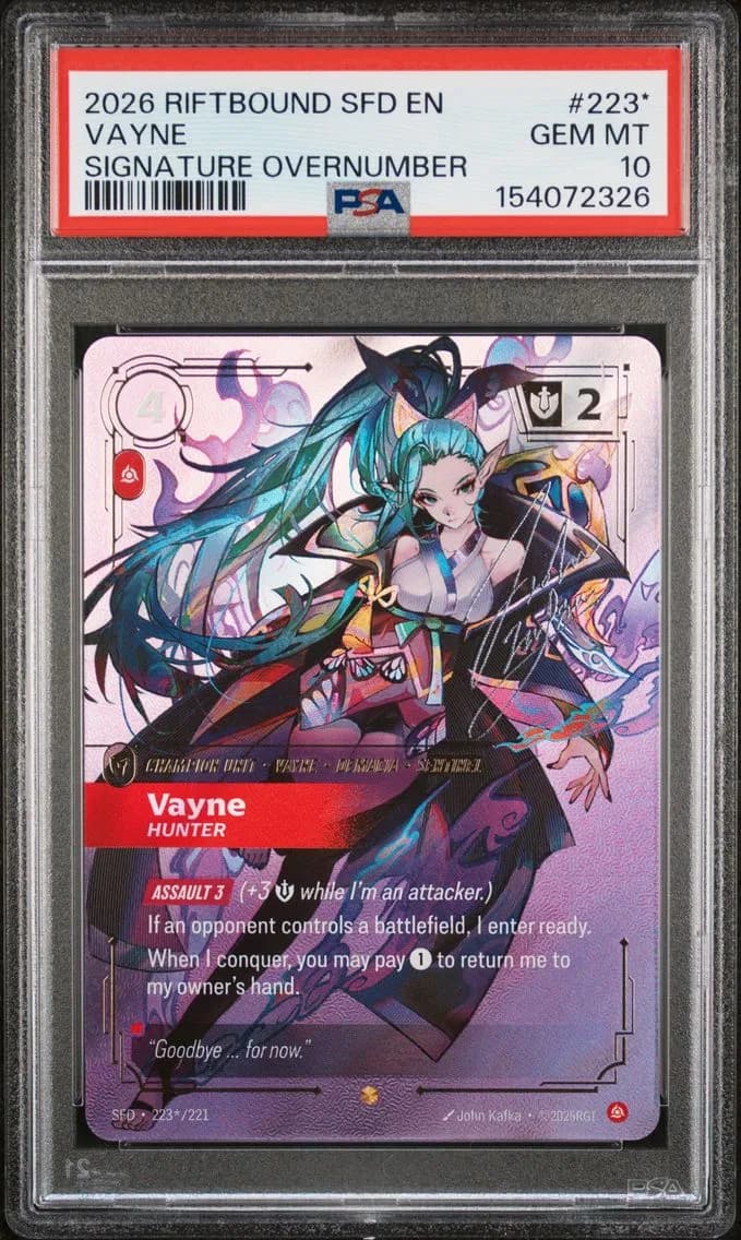 Vayne - Hunter, PSA 10