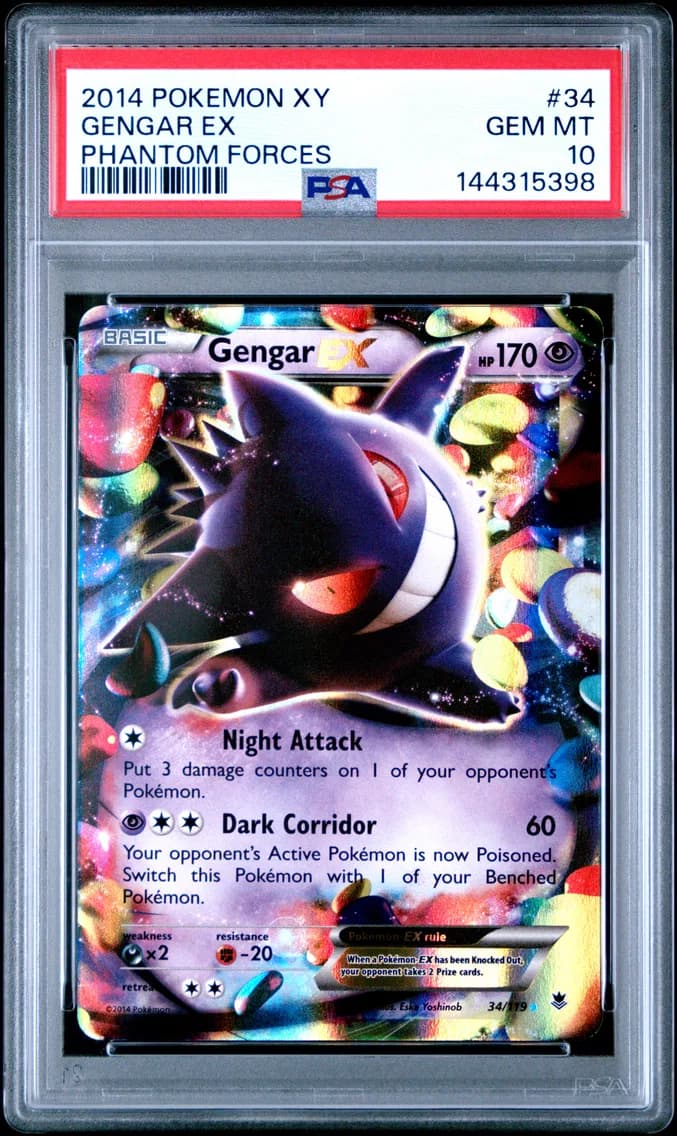 Gengar EX, PSA 10