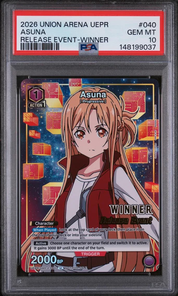 Asuna, PSA 10