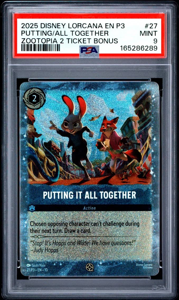 Putting It All Together, PSA 9