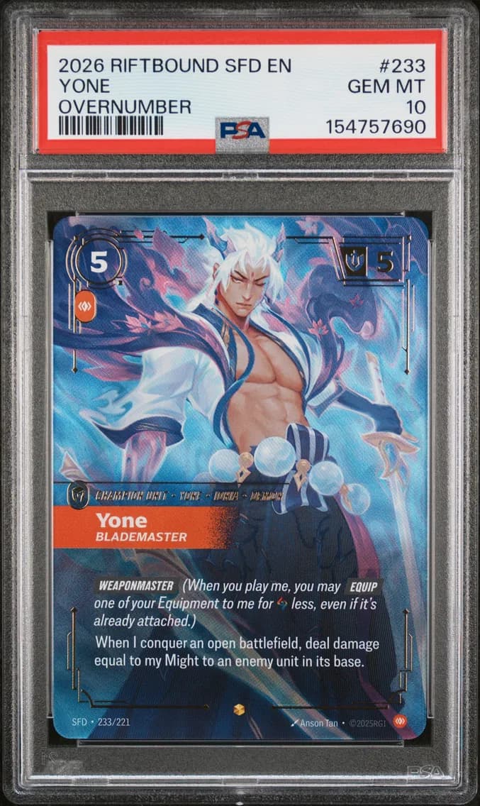 Yone - Blademaster, PSA 10