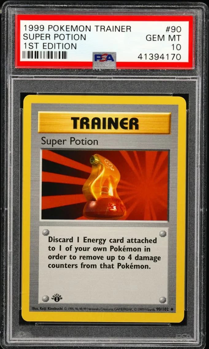 Super Potion 1st Edition, PSA 10