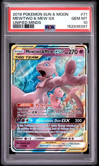 Mewtwo & Mew GX