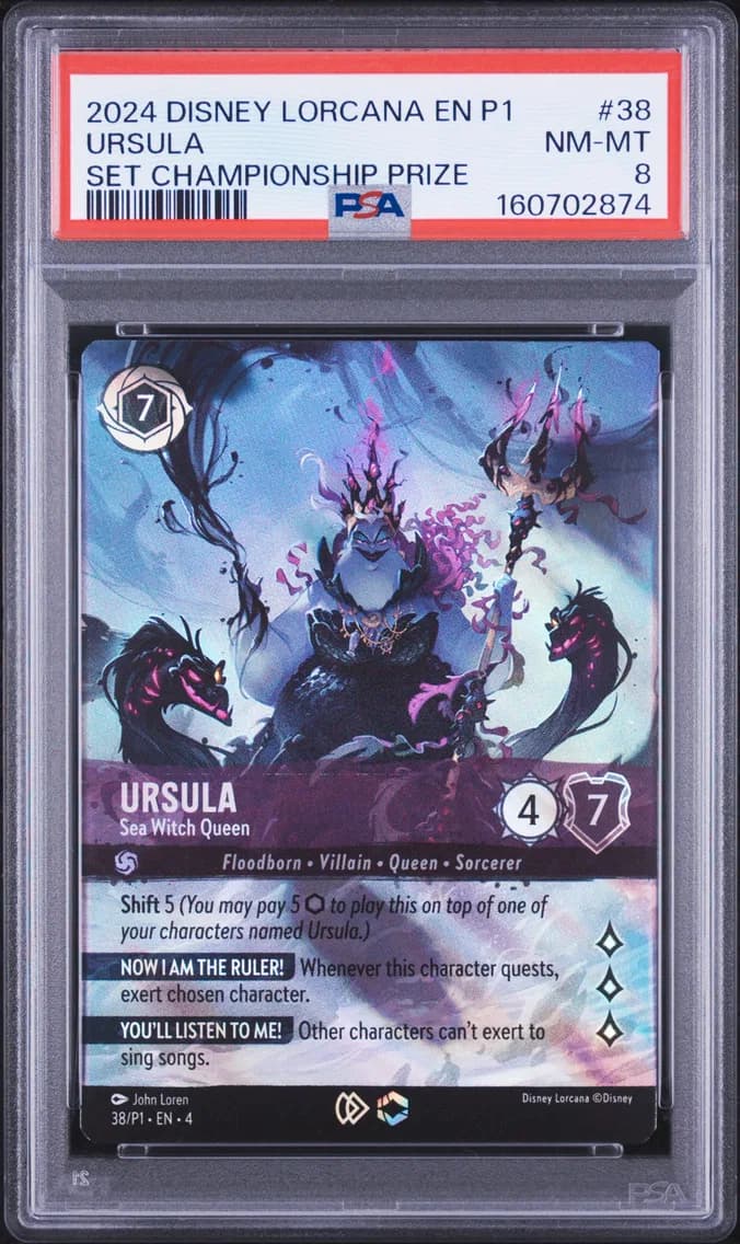 Ursula - Sea Witch Queen, PSA 8