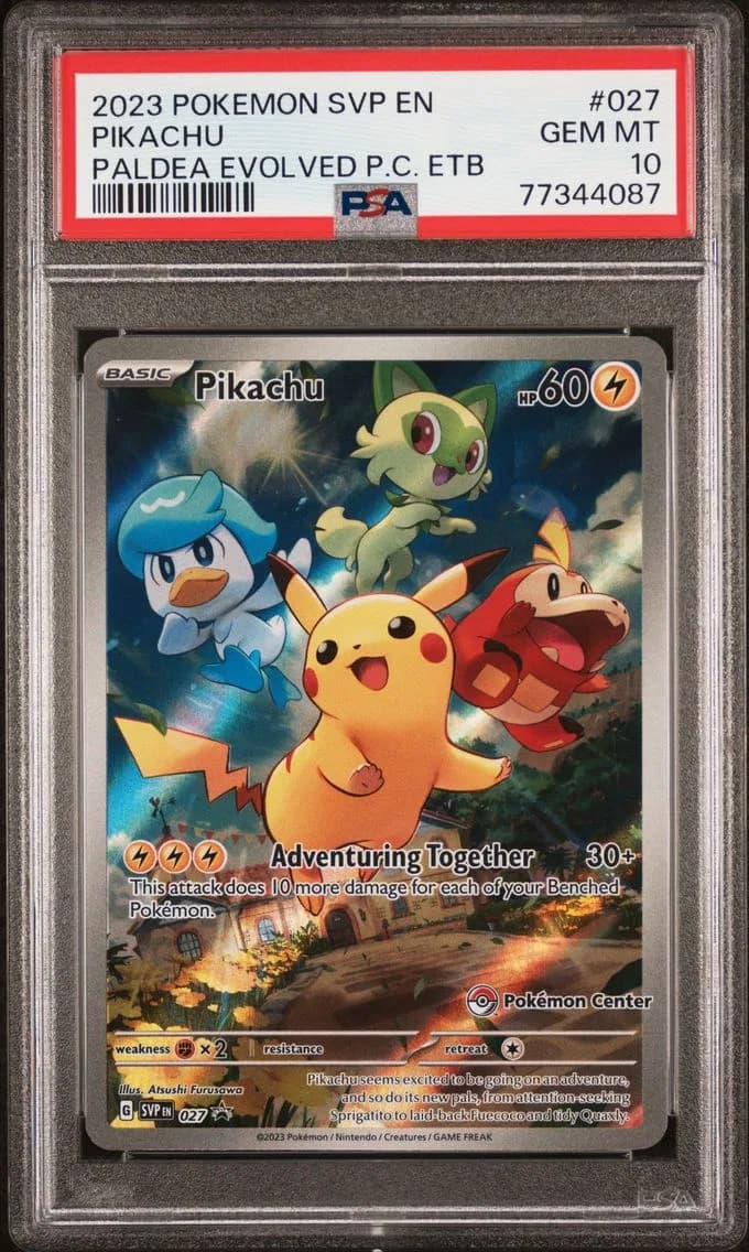 Pikachu, PSA 10