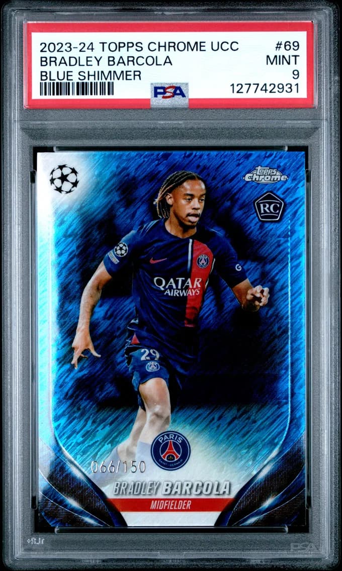 Bradley Barcola, PSA 9