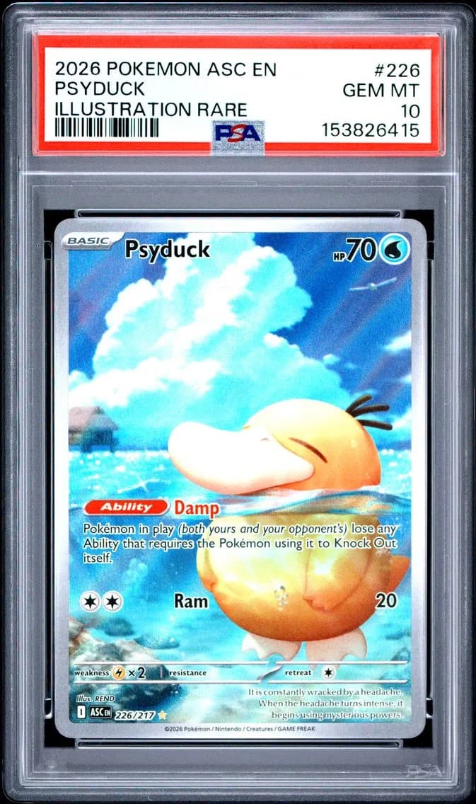 Psyduck, PSA 10