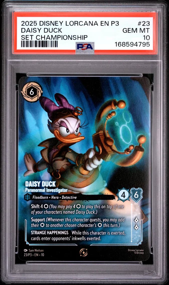 Daisy Duck - Paranormal Investigator, PSA 10