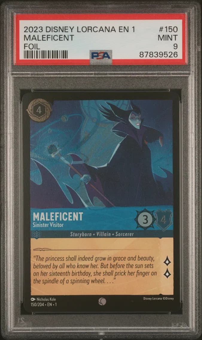 Maleficent - Sinister Visitor, PSA 9
