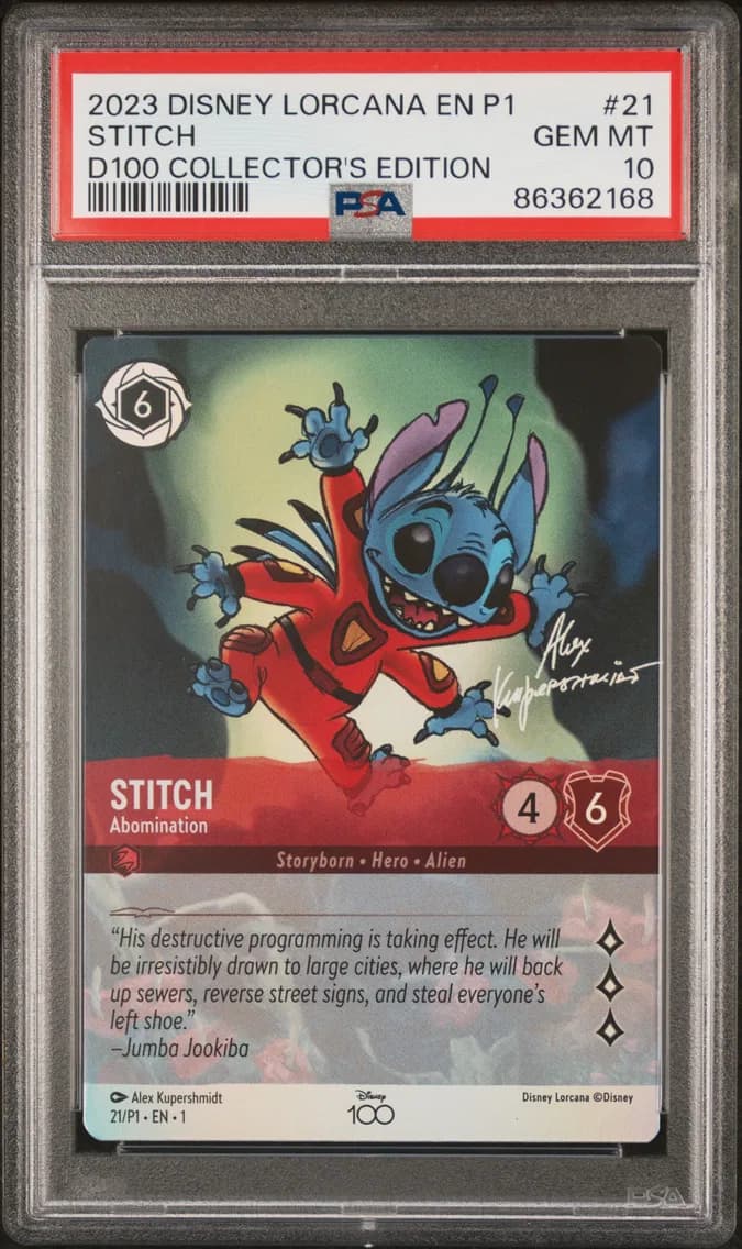 Stitch - Abomination, PSA 10