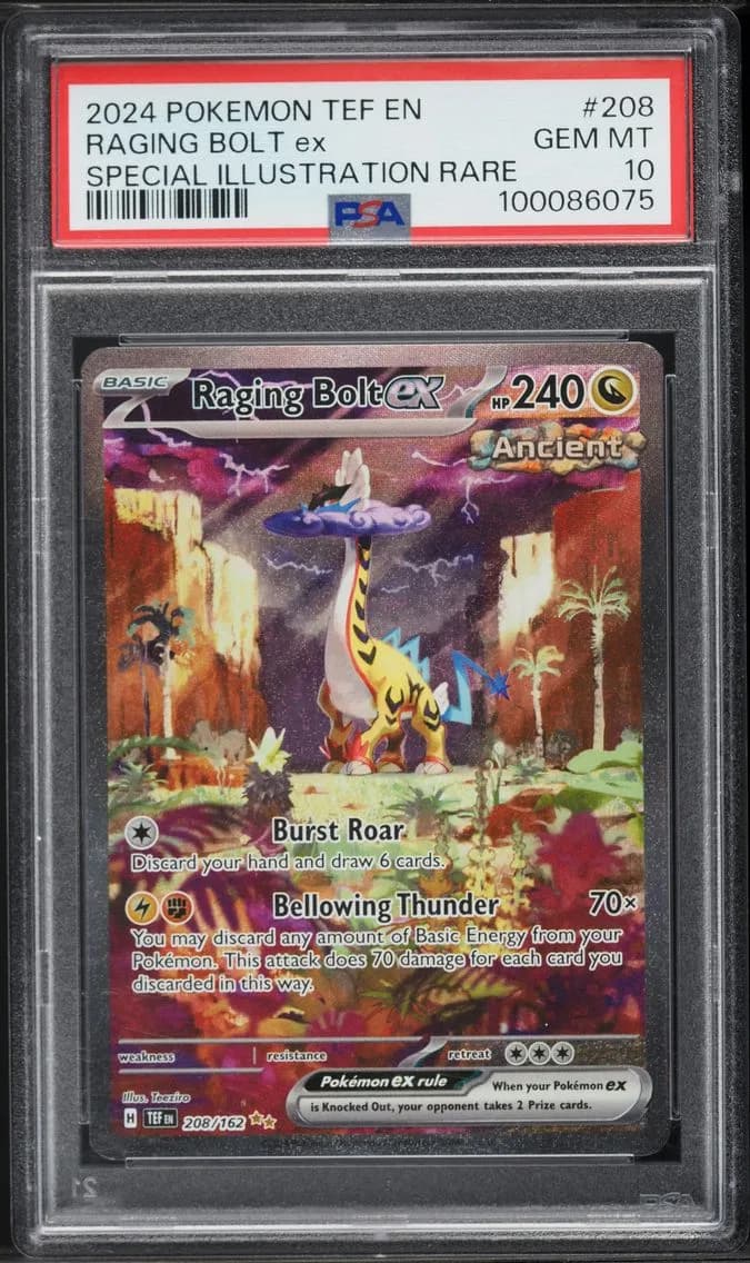 Raging Bolt EX, PSA 10