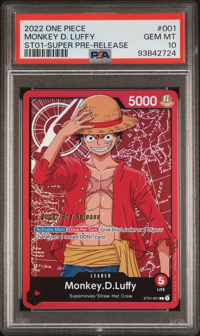 Monkey D. Luffy, PSA 10