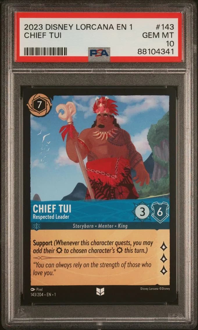 Chief Tui - Respected Leader, PSA 10