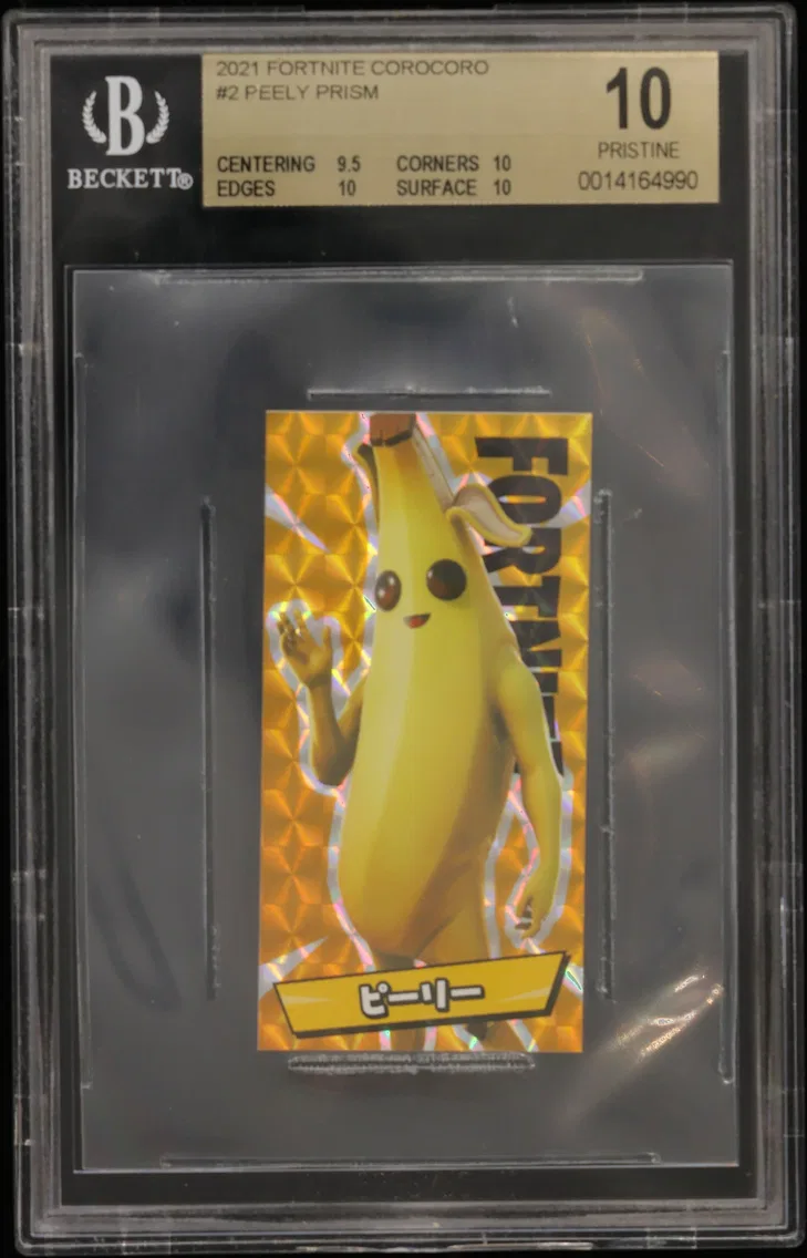 Peely Prism BGS 10 Fortnite CoroCoro, BGS 10