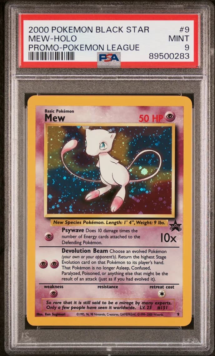 Mew-Holo, PSA 9