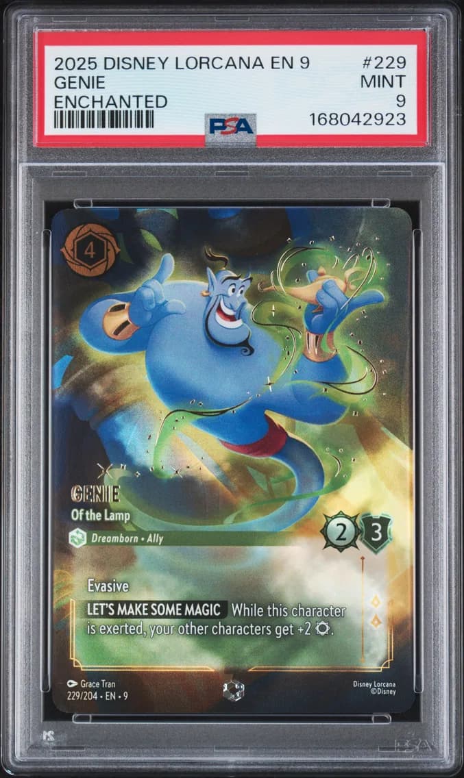 Genie - of the Lamp, PSA 9