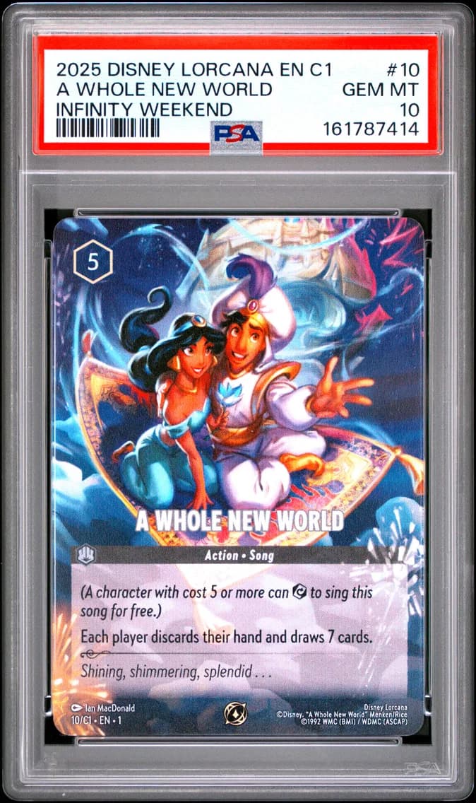 A Whole New World, PSA 10