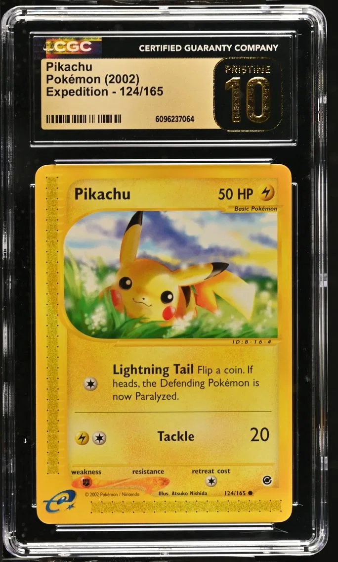 Pikachu, CGC Pristine 10